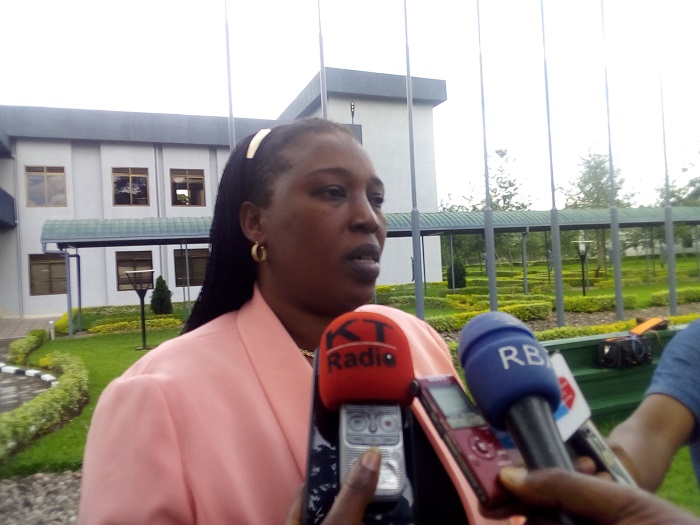 Nirere Madeleine umuyobozi wa Komisiyo y'Uburenganzira bwa muntu