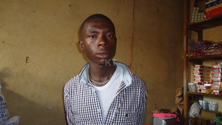 Niringiyimana watabaje ubuyobozi bw'abikorera avuga ko yamburiwe mu iduka.