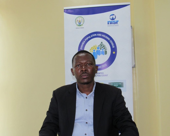 Habarugira Venant, umuyobozi ushinzwe ibarura muri NISR 