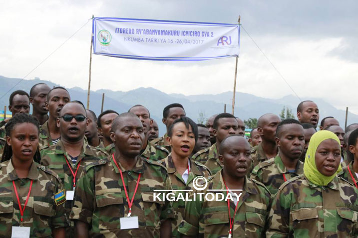 Intore zagaragazaga ishyaka muri uyu muhango