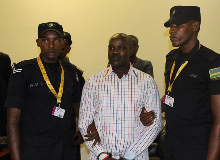 Ntaganzwa Ladislas ubwo yagezwaga mu Rwanda