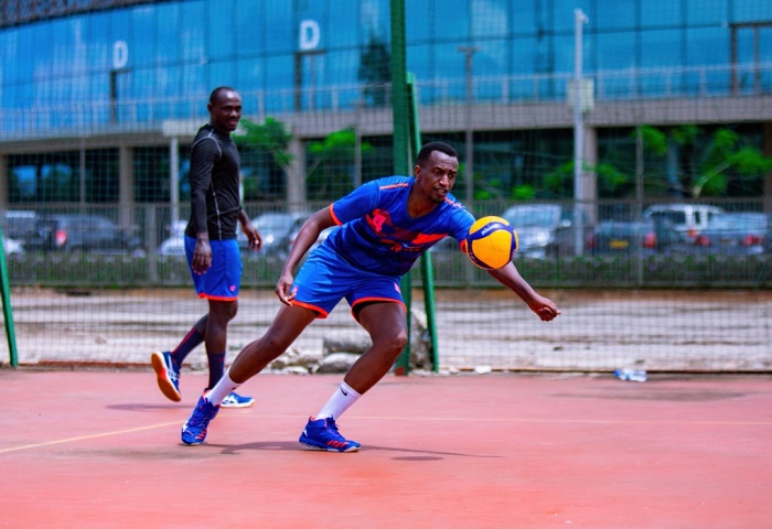 Ntagengwa Olivier ukinira UTB VC ari mu bari bahetse REG VC mu mwaka wa 2019