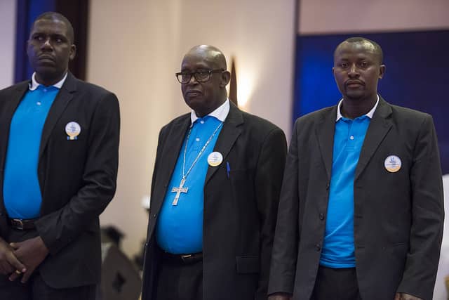 Ntamfurayishyari (ibumoso) ahabwa ishimwe ry'Ubumwe bw'Abarinzi b'Igihango