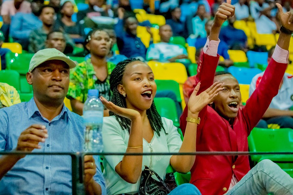 Byari ibyishimo.... aha ni muri BK Arena