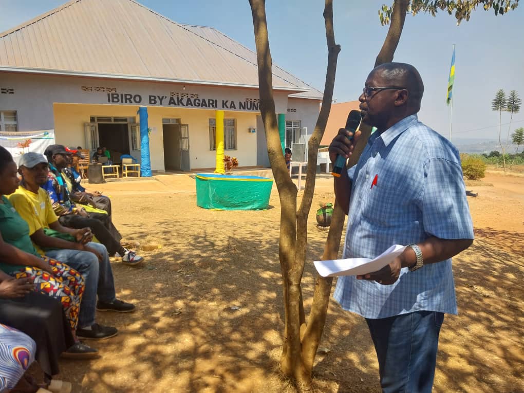 Modeste Kayitana yabaganirije ku muganura, asaba cyane cyane urubyiruko kumenya amateka nk'aya no kumva akamaro k'umuganura