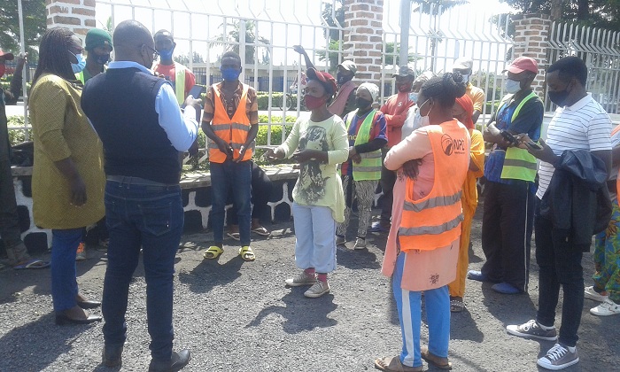 Ubwo Meya Nuwumuremyi yazaga kumva ikibazo cyabo