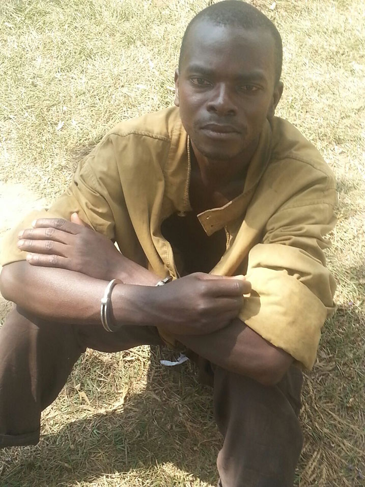 Ndayisenga wishe umugore we yishyikirije polisi. 