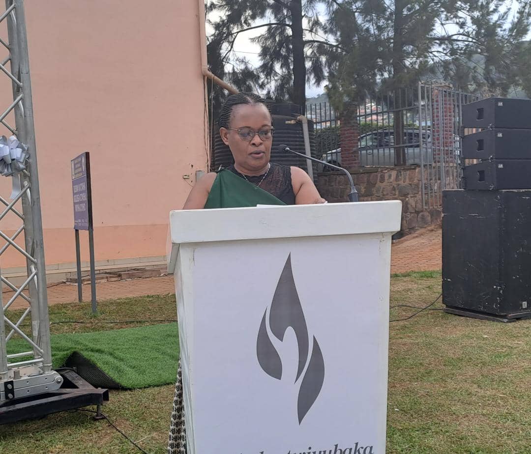 Depite Edda Mukabagwiza ari mu bitabiriye kwibuka mu Murenge wa Nyakabanda