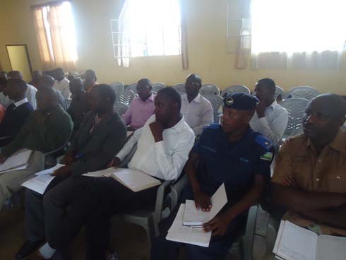 Abitabiriye inama y'umutekano yabaye tariki 29/11/2012.