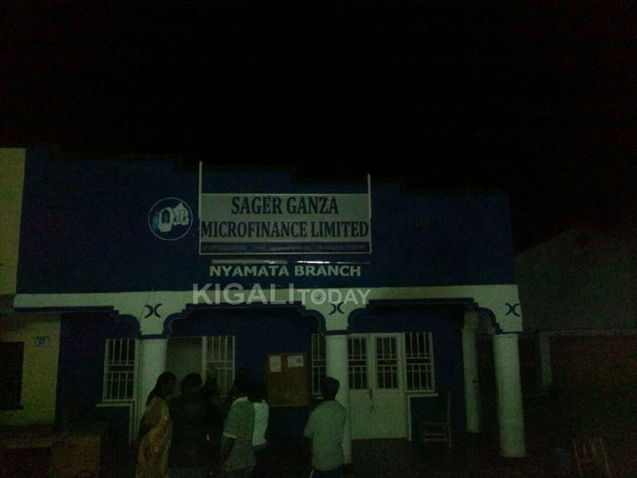 SAGER GANZA Microfinance Ltd yafashwe n'inkongi y'umuriro mu buryo bw'amayobera.