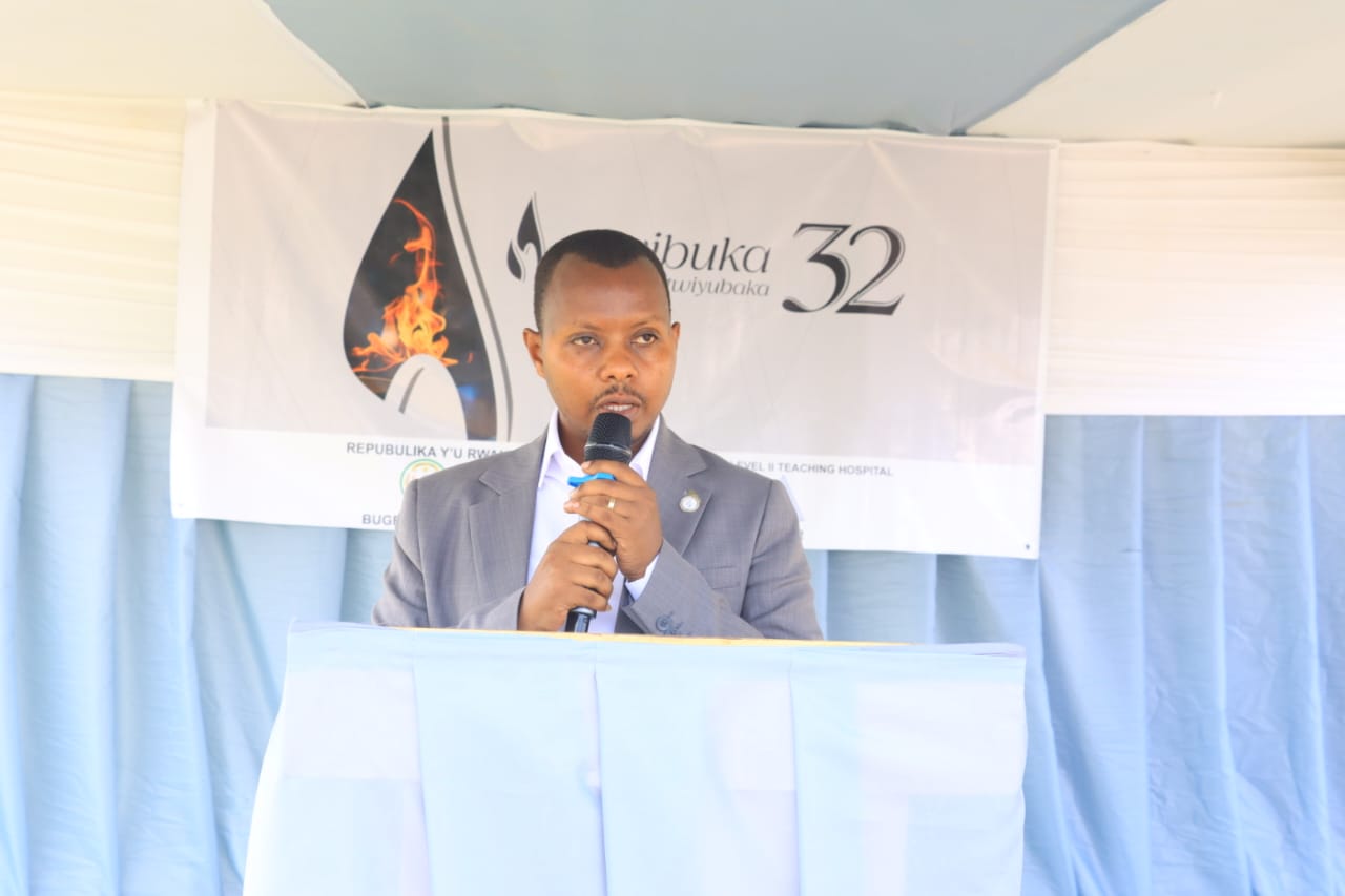 Umuyobozi w'Ibitaro bya Nyamata, Dr. Sebajuri Jean Marie Vianney