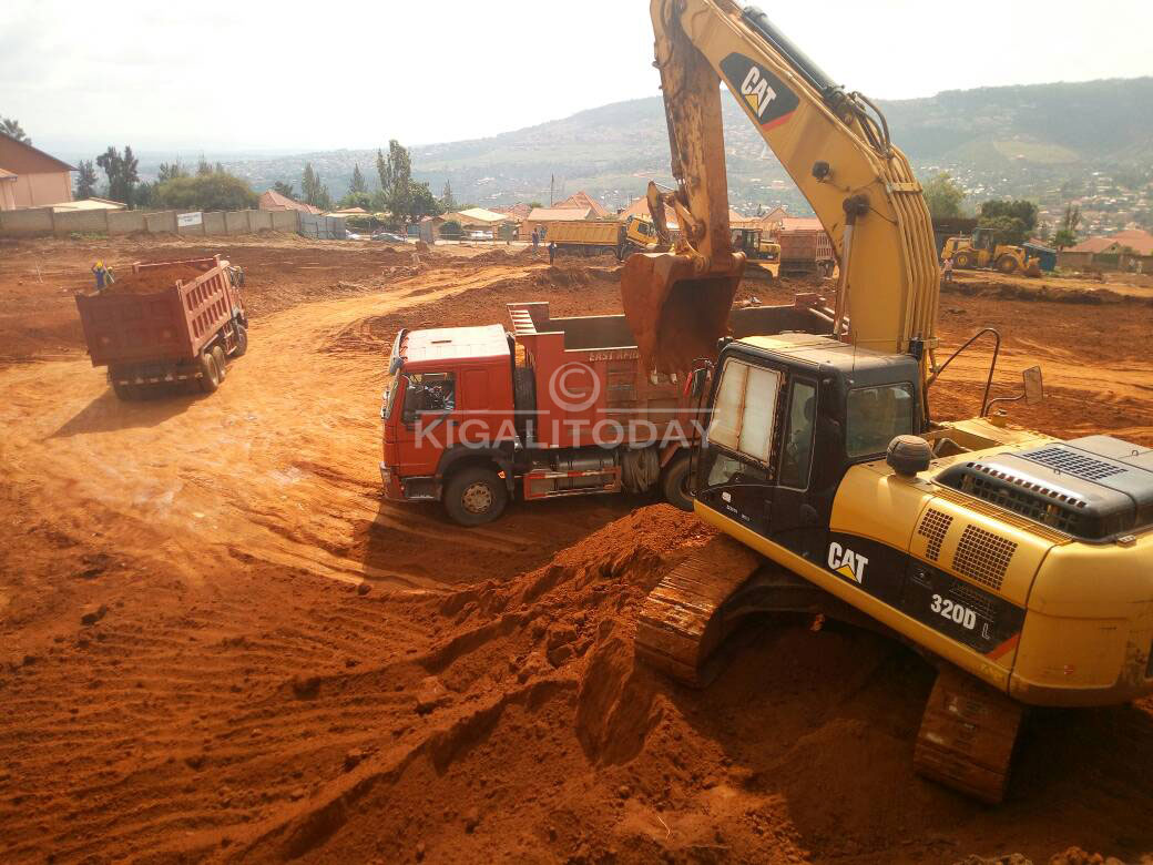 Ibikorwa byo kubaka byahise bitangira