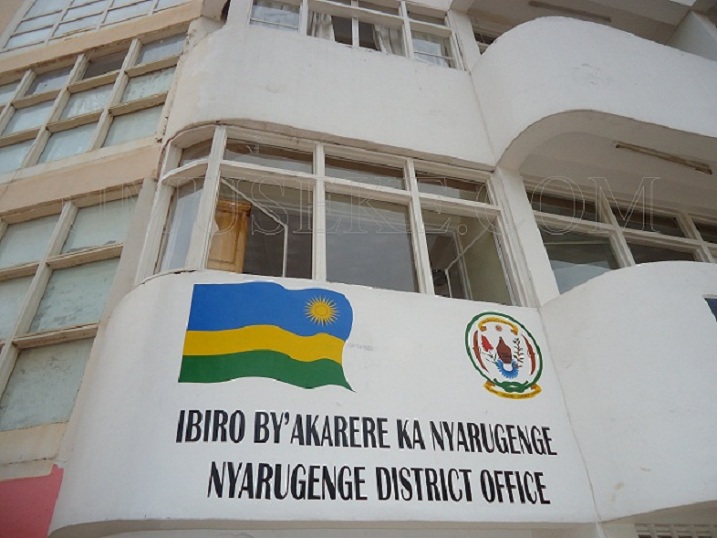 Aho akarere ka Nyarugenge kahoze gakorera