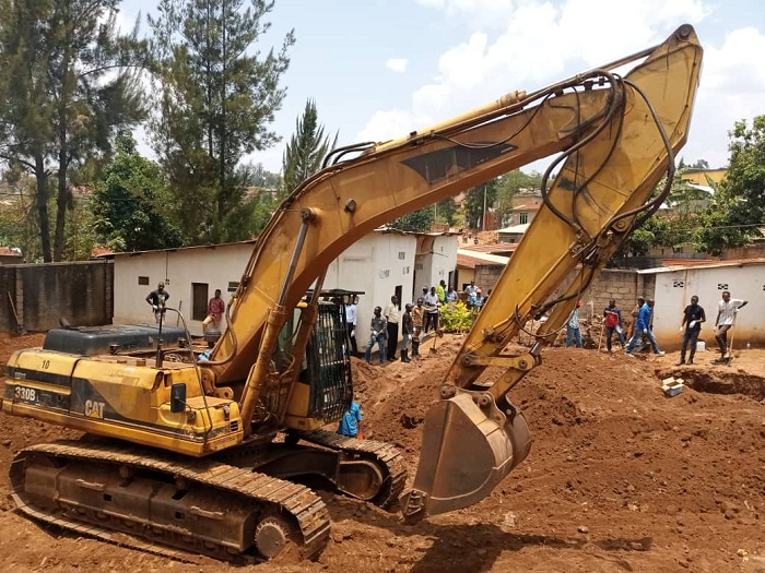 Ingabo z'u Rwanda zagaragaje uruhare mu gushaka iyo mibiri zifashishije imashini