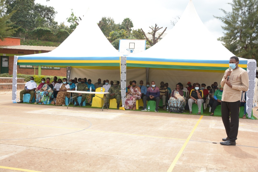 Umuyobozi Nshingwabikorwa yagejeje ijambo kubitabiriye igikorwa