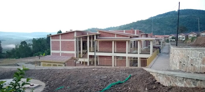 Iyi ni inzu y'icyitegererezo yubakiwe imiryango umunani muri Mageragere