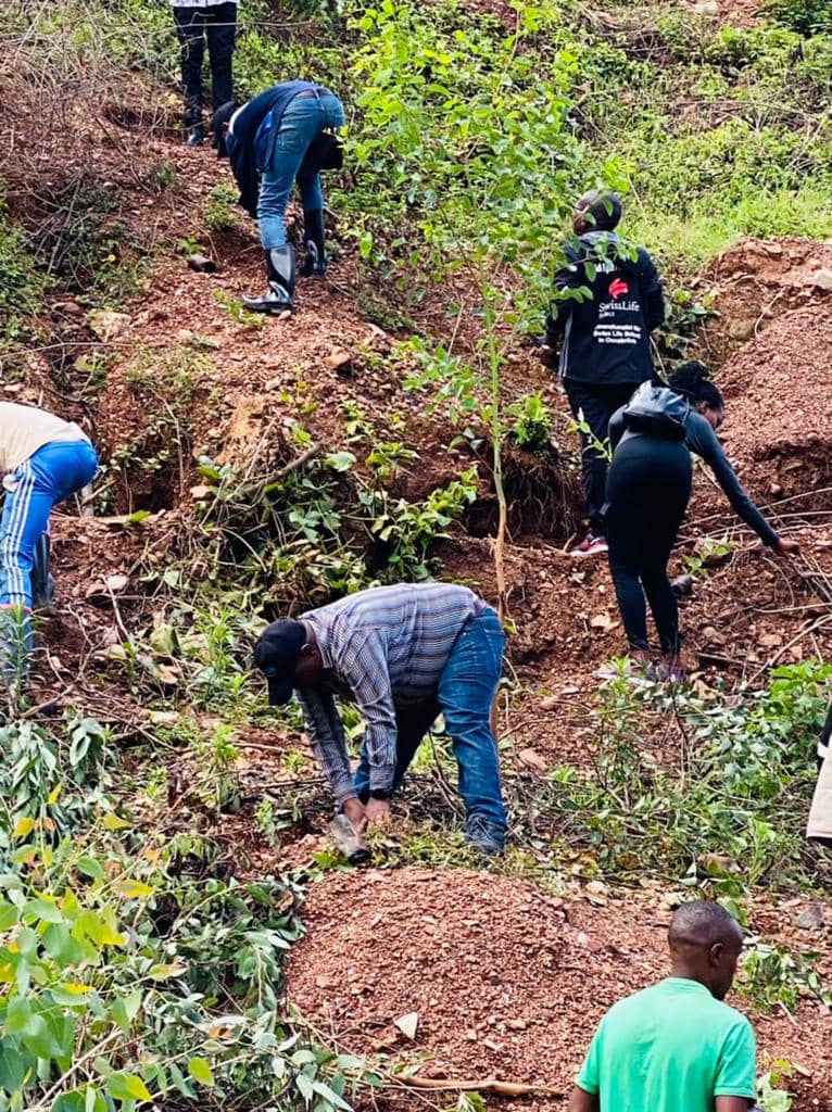 Bari kumwe n'Umuyobozi wungirije w'Umujyi wa Kigali, Dr Merard Mpabwanamaguru