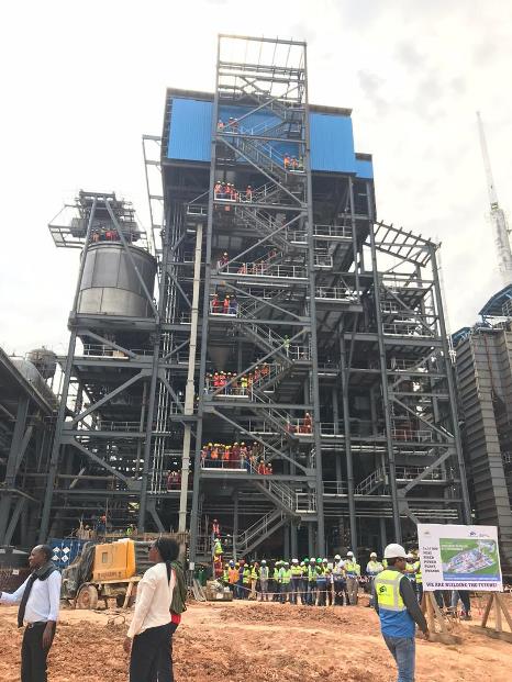 Inyubako ndende y'uruganda iri hafi kuzura