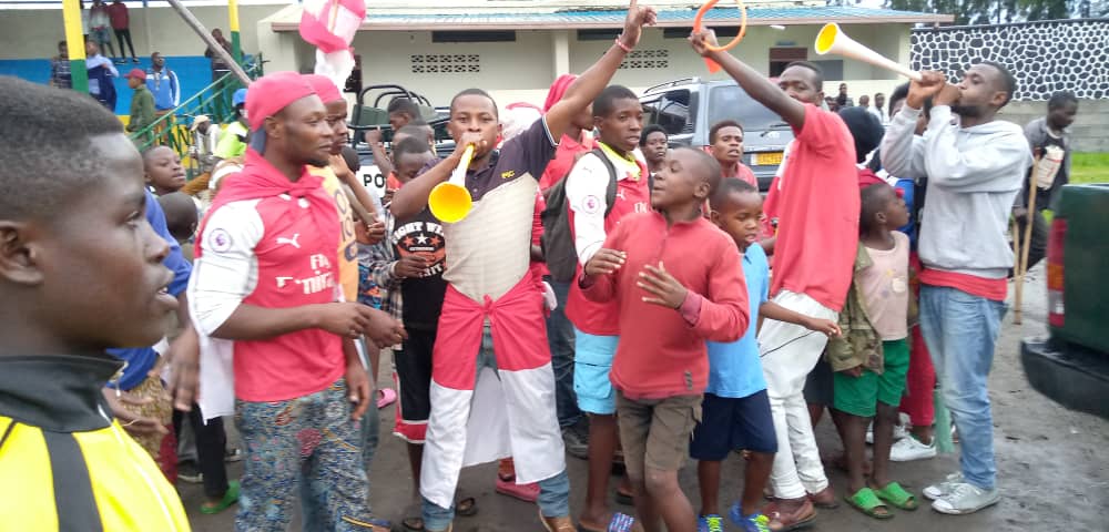 Nyuma y'umukino byari ibyishimo ku bafana ba Musanze FC