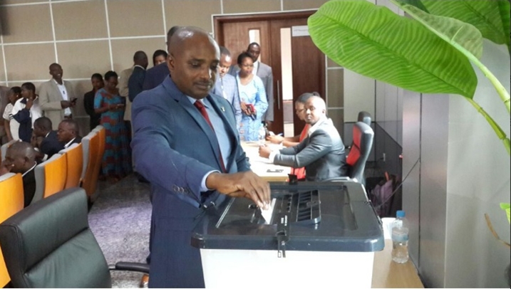 Nyamurinda mu gikorwa cy'amatora yaje no gutsinda.