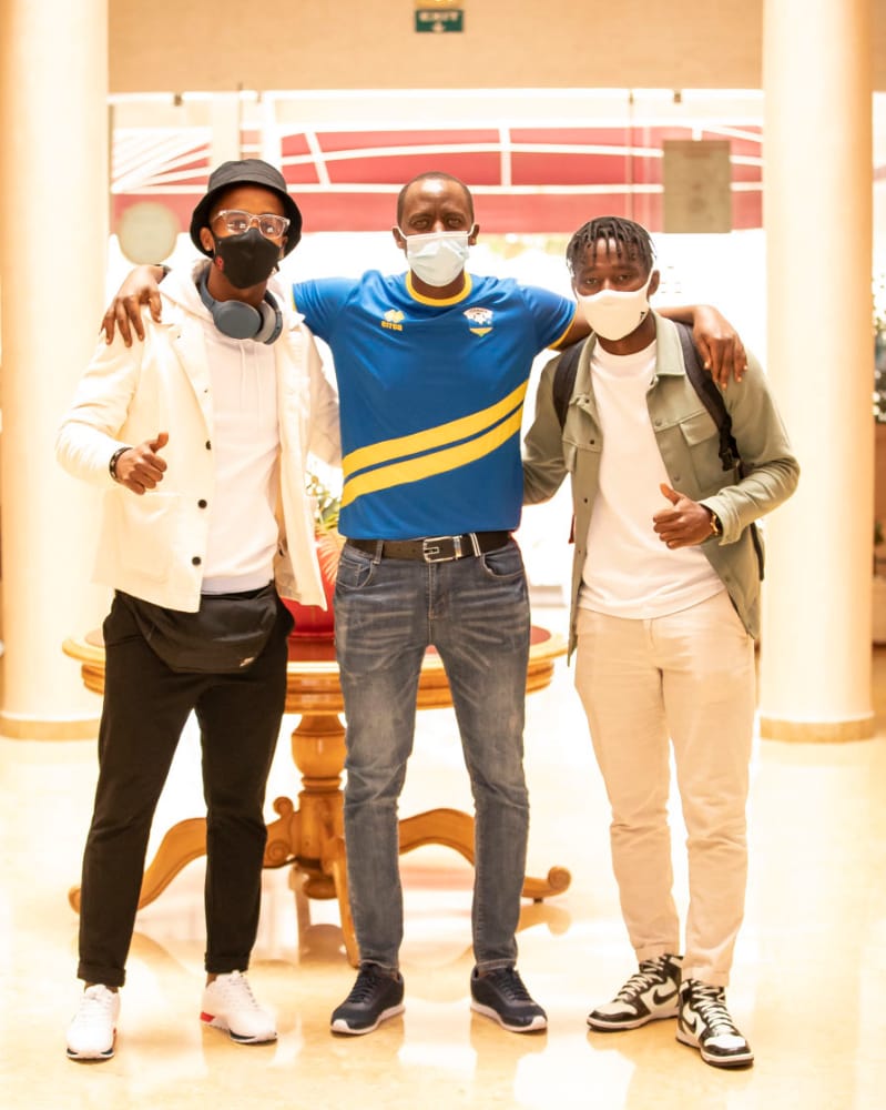 Bakiriwe na Perezida wa Ferwafa Nizeyimana Mugabo Olivier