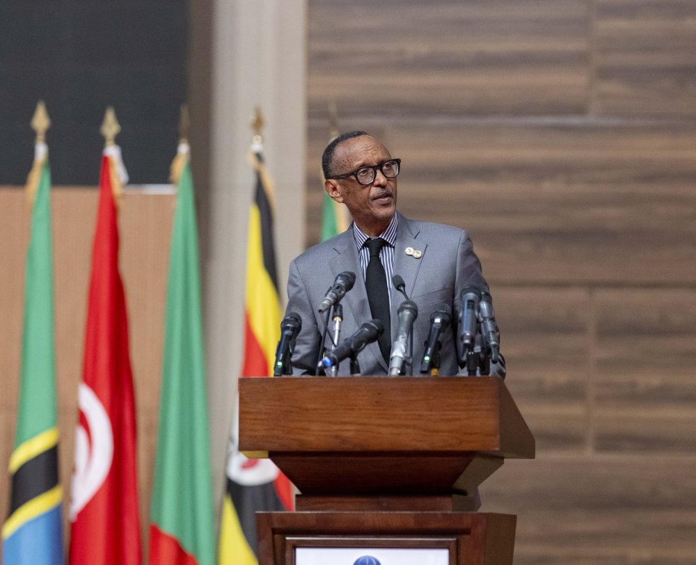 Mu ijambo rye Perezida Kagame yerekanye urugero rw'uko u Rwanda rwashyize imbaraga mu burezi