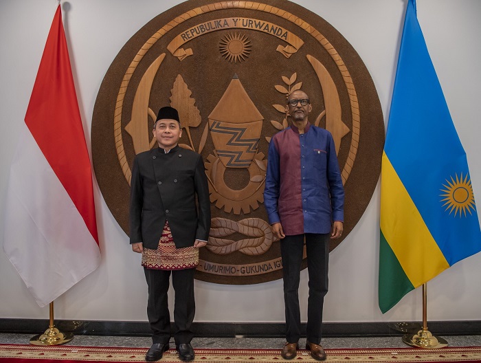 Ambasaderi Tri Yogo Jatmiko yemerewe guhagararira Indonesia mu Rwanda