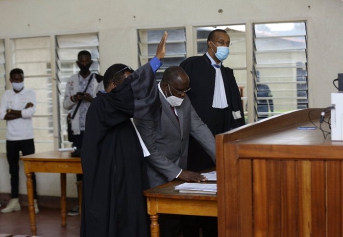 Urubanza rwabereye mu ruhame (Ifoto: Umuseke)