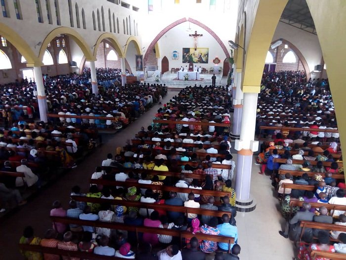 Abakirisitu bo muri Paruwasi Katedarali Gatolika ya Ruhengeri babwiwe no kuri gahunda ya Rengera Umwana igamije kumurinda ihohoterwa