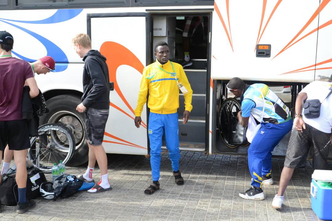 Patrick Byukusenge mbere y'isiganwa