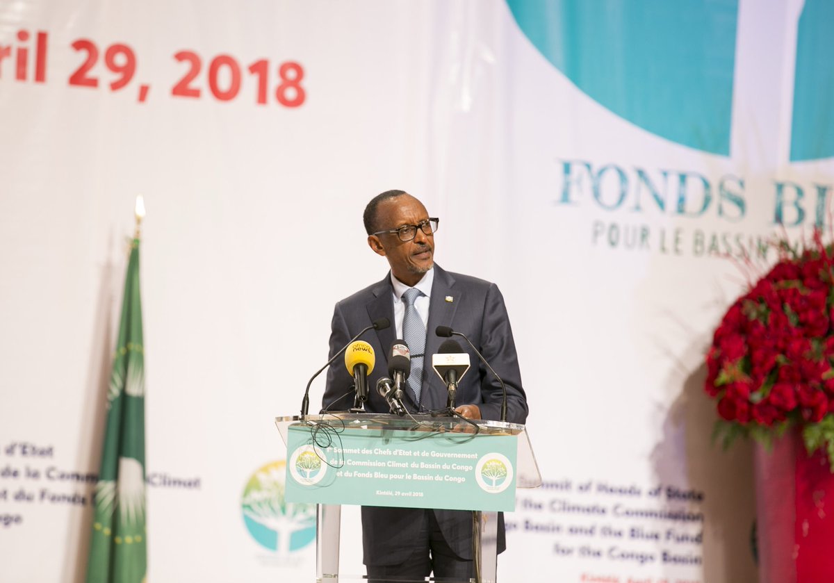 Perezida Kagame yavuze ko kubungabunga ikibaya cya Congo byungukira Afurika n