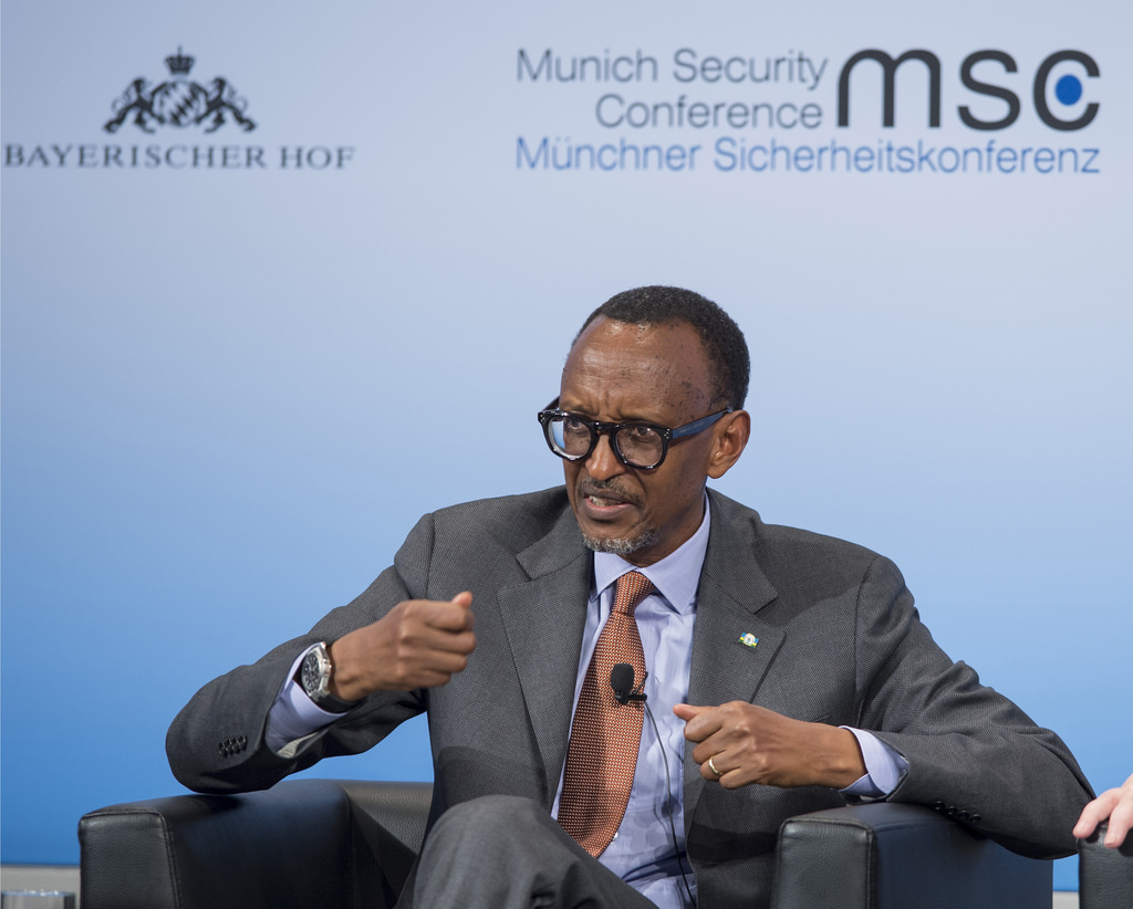 Perezida Kagame arageza Ijambo ku bitabiriye Inama ya 54 yiga ku mutekano ku isi