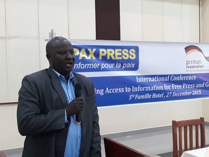 Umuhuzabikorwa wa Pax Press, Albert Baudouin Twizeyimana