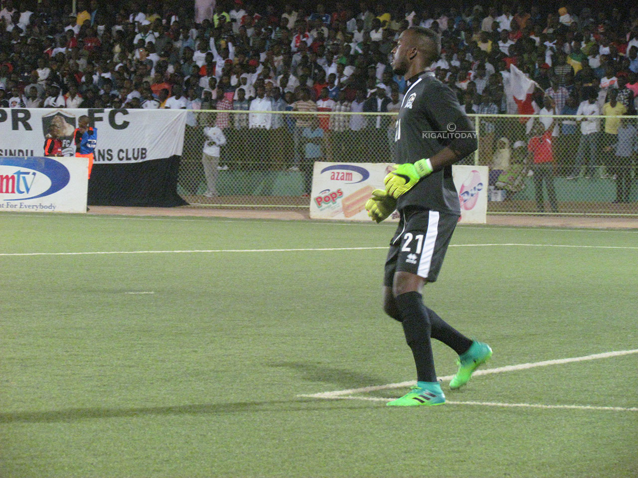 Kimenyi Yves umuzamu wa APR nta kazi kenshi yahuye nako