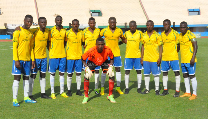 Ikipe ya Vision Fc yasezerewe na APR Fc