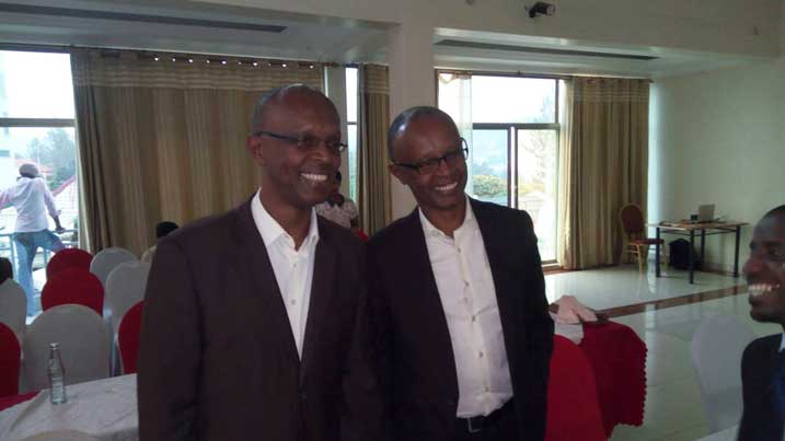 Peacemaker Mbungiramihigo n'impanga ye Pravda bari bahari