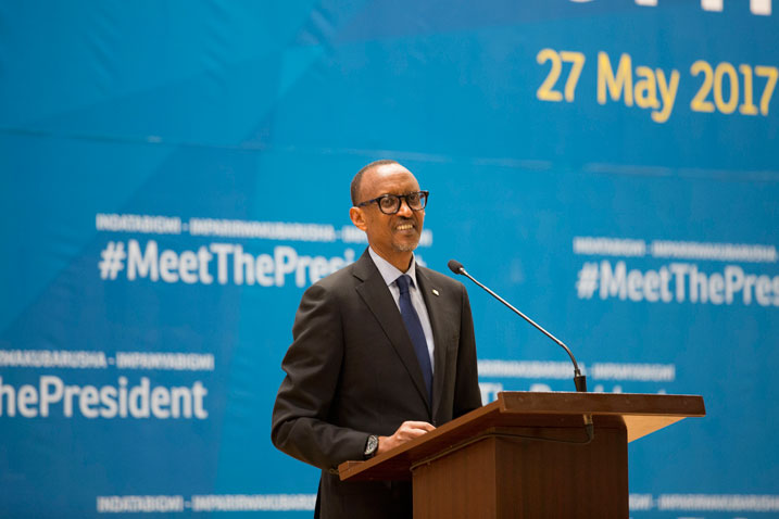 Perezida Kagame avuga ko abafite impano bagomba guharanira guserukira u Rwanda 