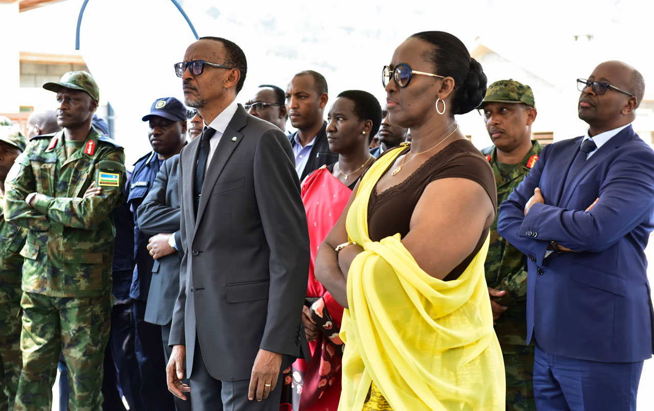 Perezida Kagame na Madame Jeannette Kagame bitabiriye ibirori by'umunsi wo Kwibohora