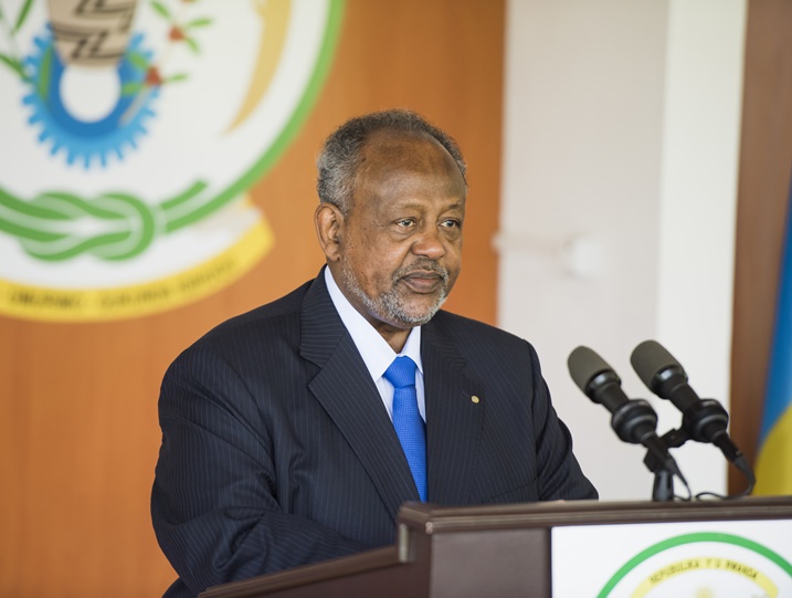 Perezida Omar Guelleh ngo yanyuzwe n'ibiganiro yagiranye na Perezida Kagame.