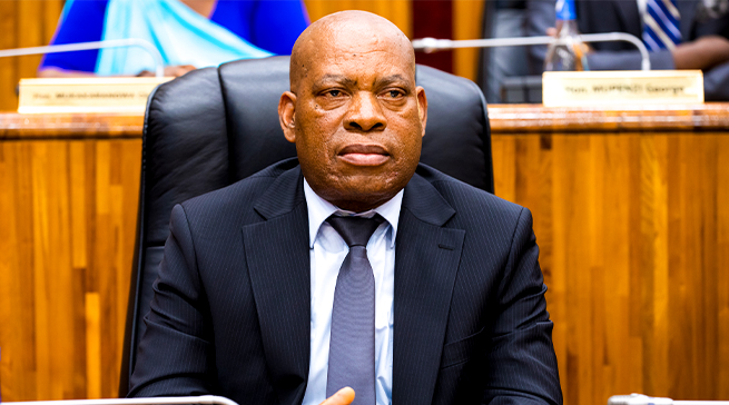 Perezida wa Sena, Dr. François Xavier Kalinda