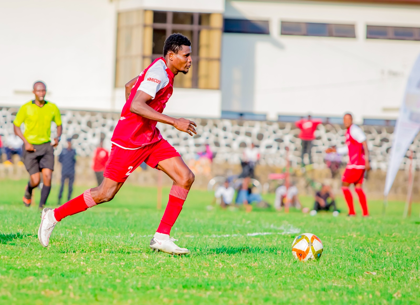 Peter Agbrevor ni we watsinze ibitego bibiri bya Musanze FC