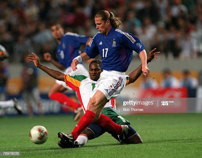 Emmanuel Petit yatangaje ko yari yabwiwe habura umwaka ko bazahura na Senegal ikanabatsinda 1-0 ari nako byagenze