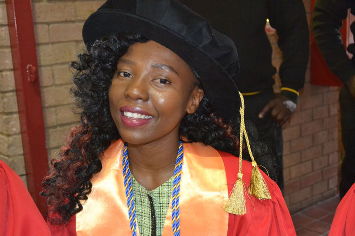 Musawenkosi Donia Saurombe yabonye PhD ku myaka 23 y