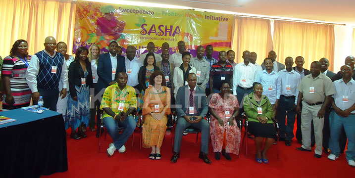 Bamwe mu bagize SPHI bari mu nama i Kigali.