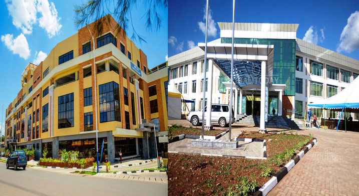 Imijyi itandukanye y'u Rwanda ikomeje gutera imbere mu nyubako