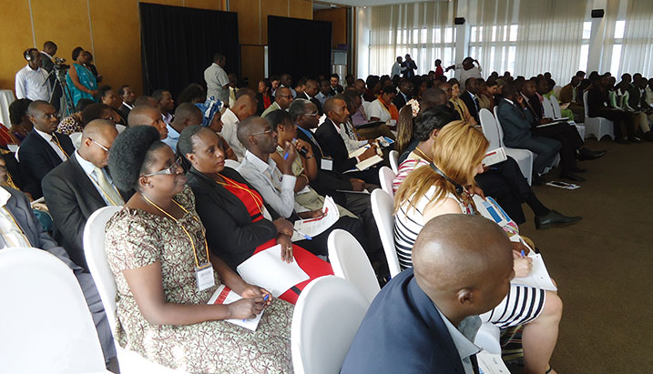 Bamwe mu bagenerwabikorwa ba Higa ubeho bari baje i Kigali gushimira abayobozi b