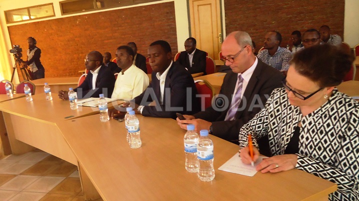 Bamwe mu bafatanyabikorwa ba WDA bitabiriye itangazwa rya TVET-MIS.