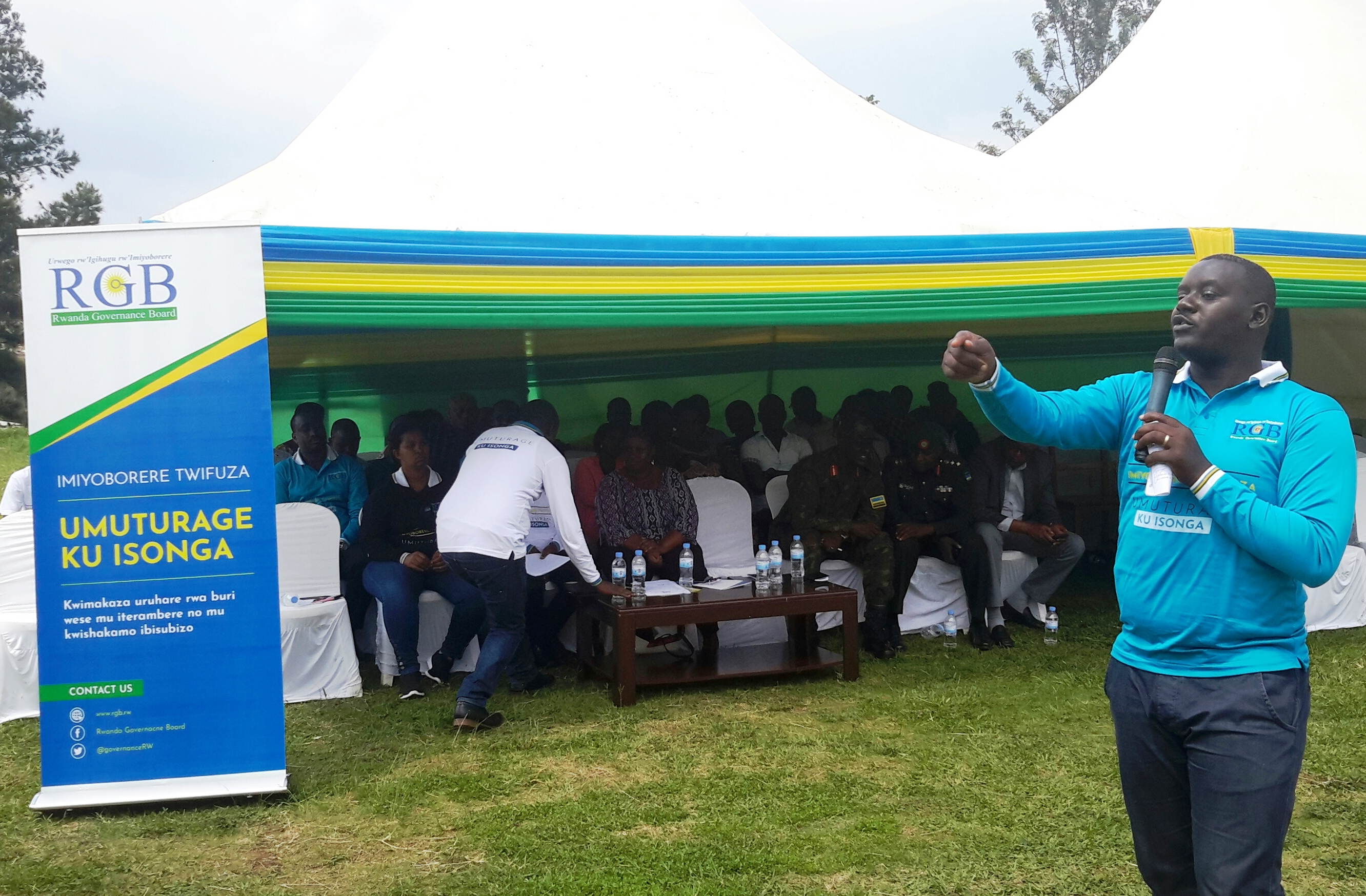 Mberabahizi Raymond Christian, umuyobozi wungirije w'akarere ka Gasabo 