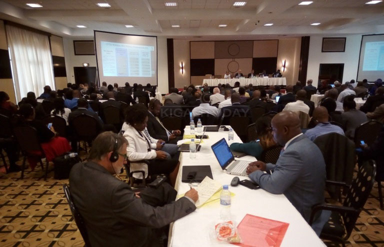 Abagera kuri 200 bahagarariye ibihugu by'Afurika bahuriye mu nama i Kigali, yigaga uko hashyirwaho isoko Nyafurika