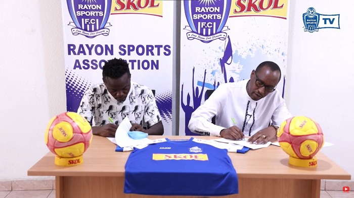 Kwizera Pierrot agarutse muri Rayon Sports nyuma y'imyaka itatu